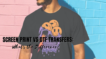 Screen Print vs DTF Transfers: What's the Difference?