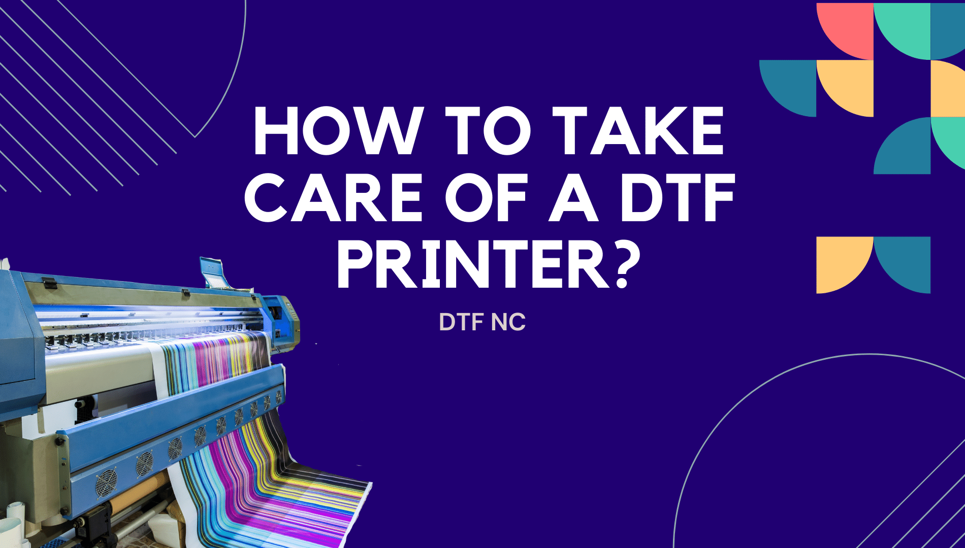 DTF Printer Maintenance and Print Quality Enhancement