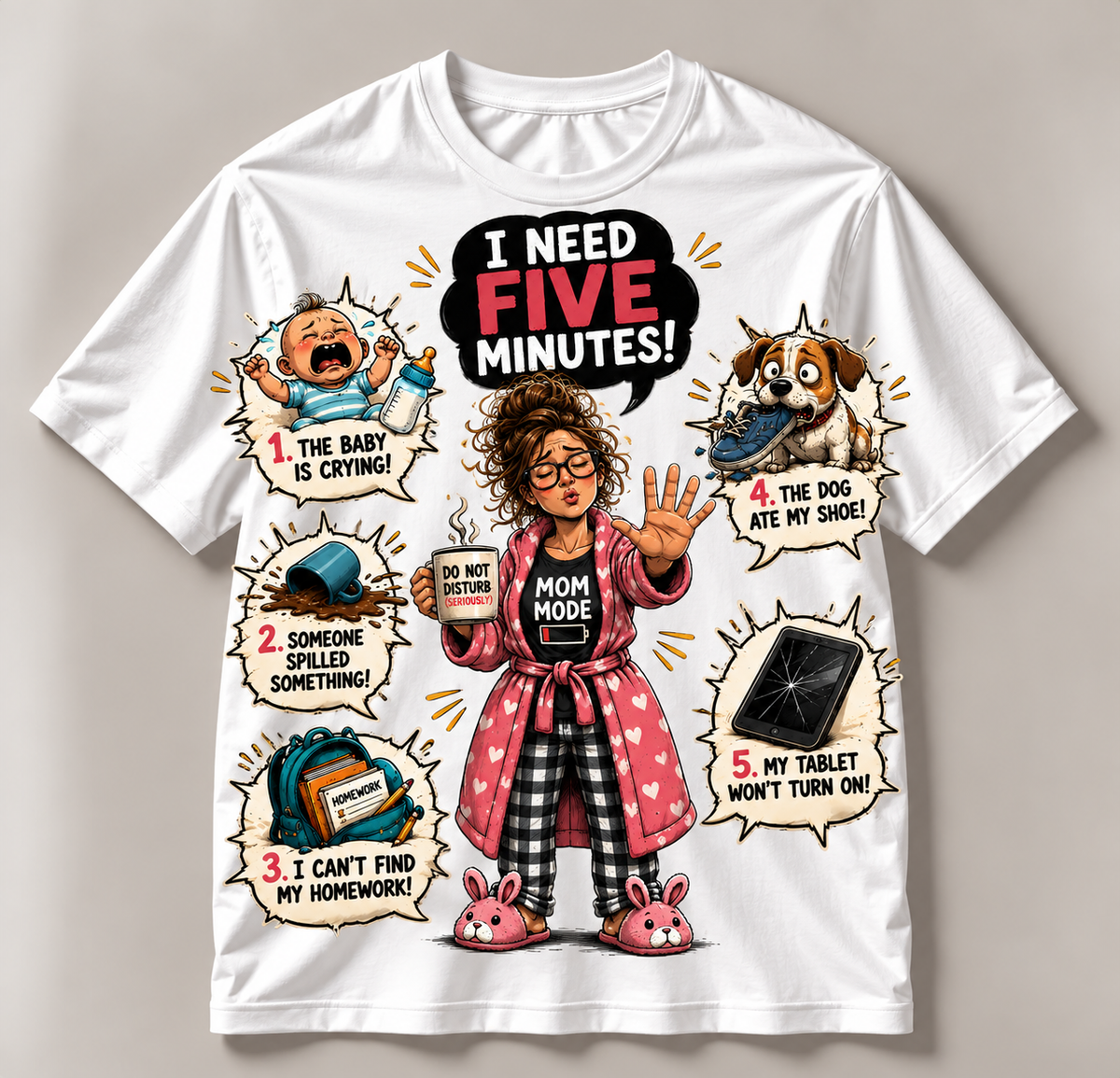 Mother's Day - Mom Mode: Five More Minutes