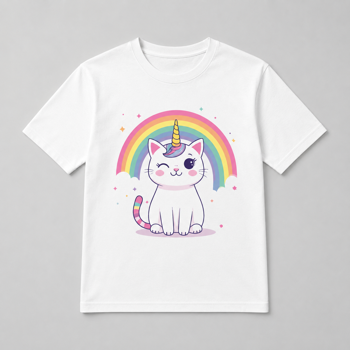 Animals - Winking Unicorn Kitty