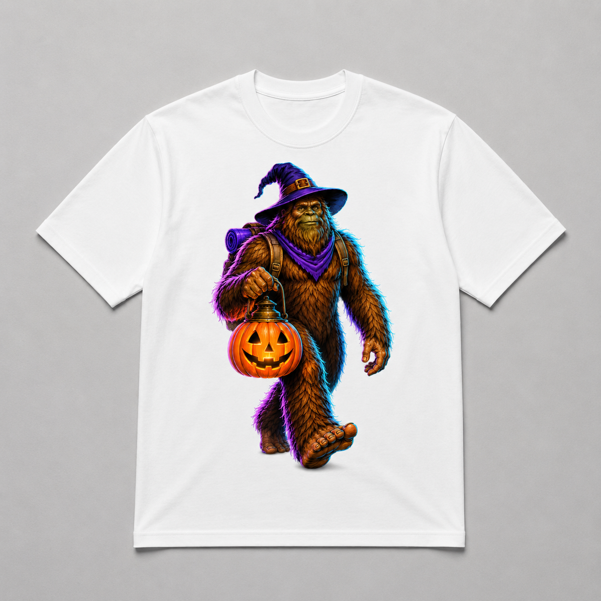 Halloween - Bigfoot Pumpkin Lantern