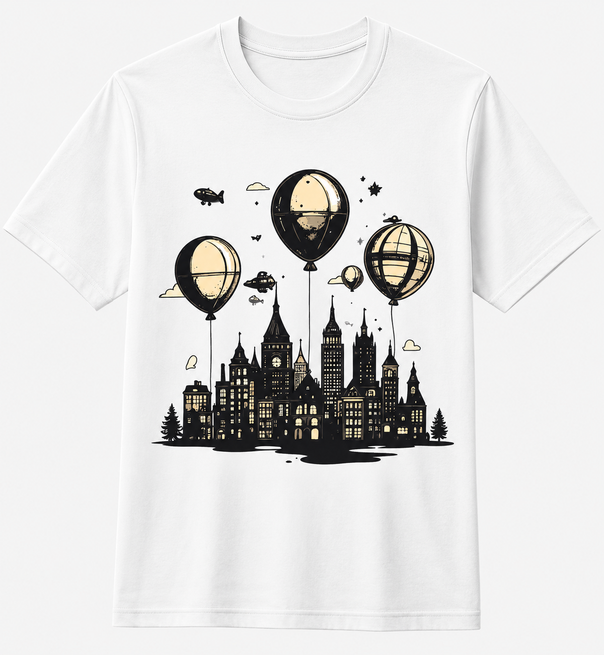Art - Steampunk Floating City
