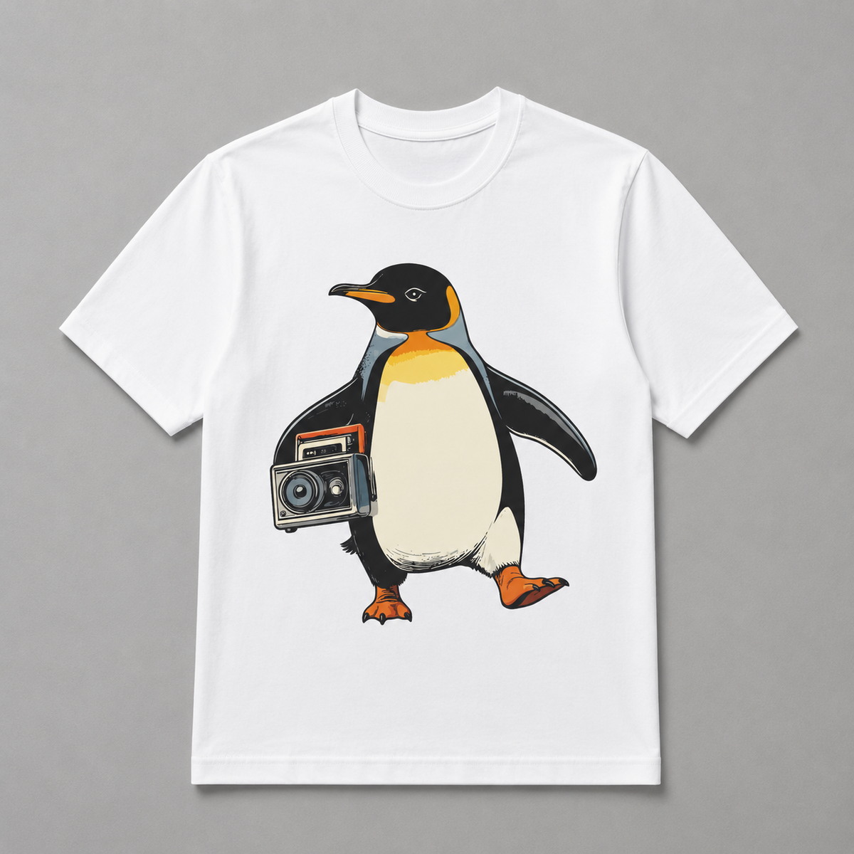 Animals - Vintage Photographer Penguin