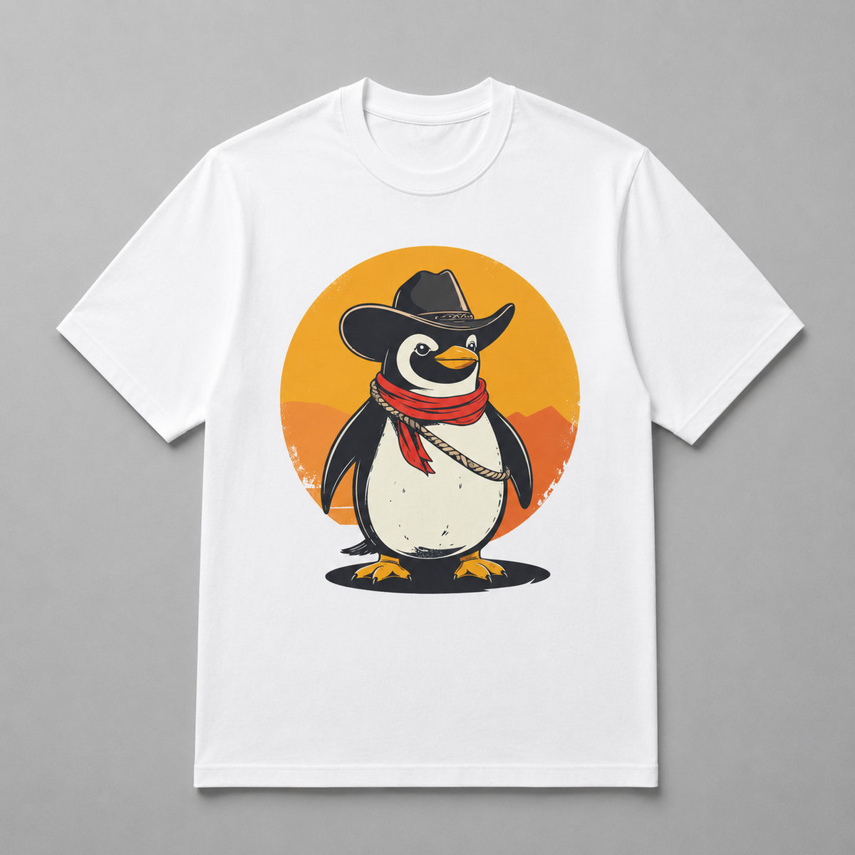 Animals - Cowboy Lasso Penguin