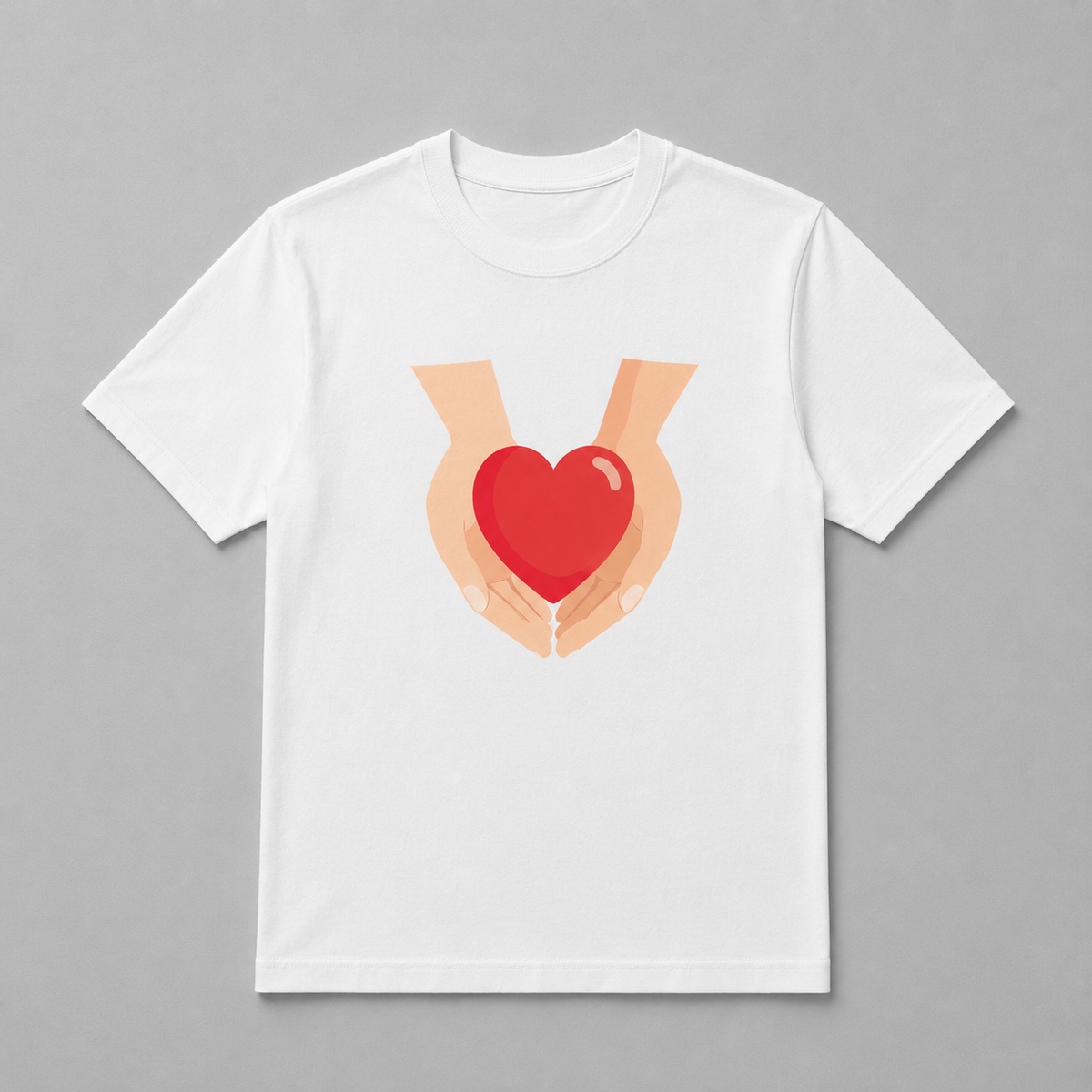 Valentine's Day - Cupped Hands Heart