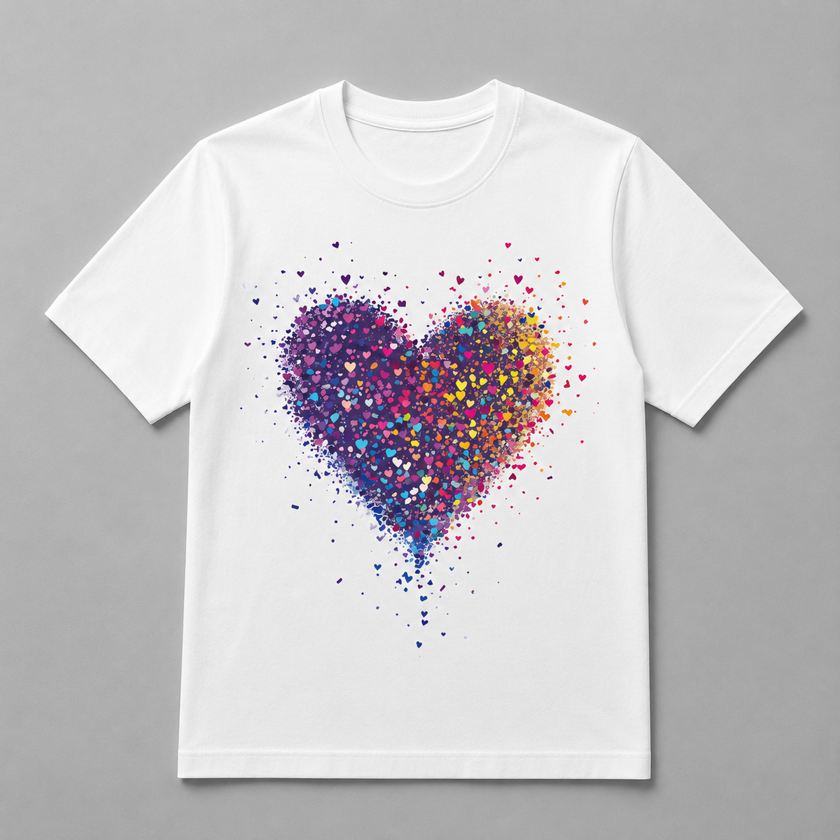 Valentine's Day - Confetti Exploding Heart