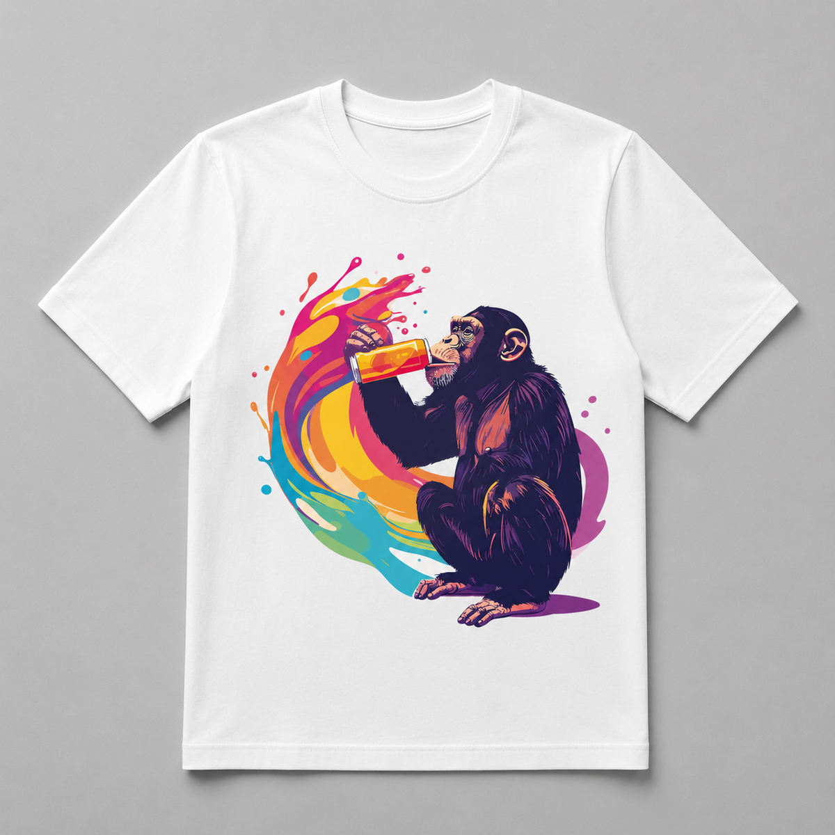 Animals - Retro Energy Drink Chimpanzee
