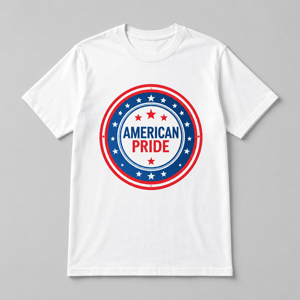 4th of July - American Pride Star Badge