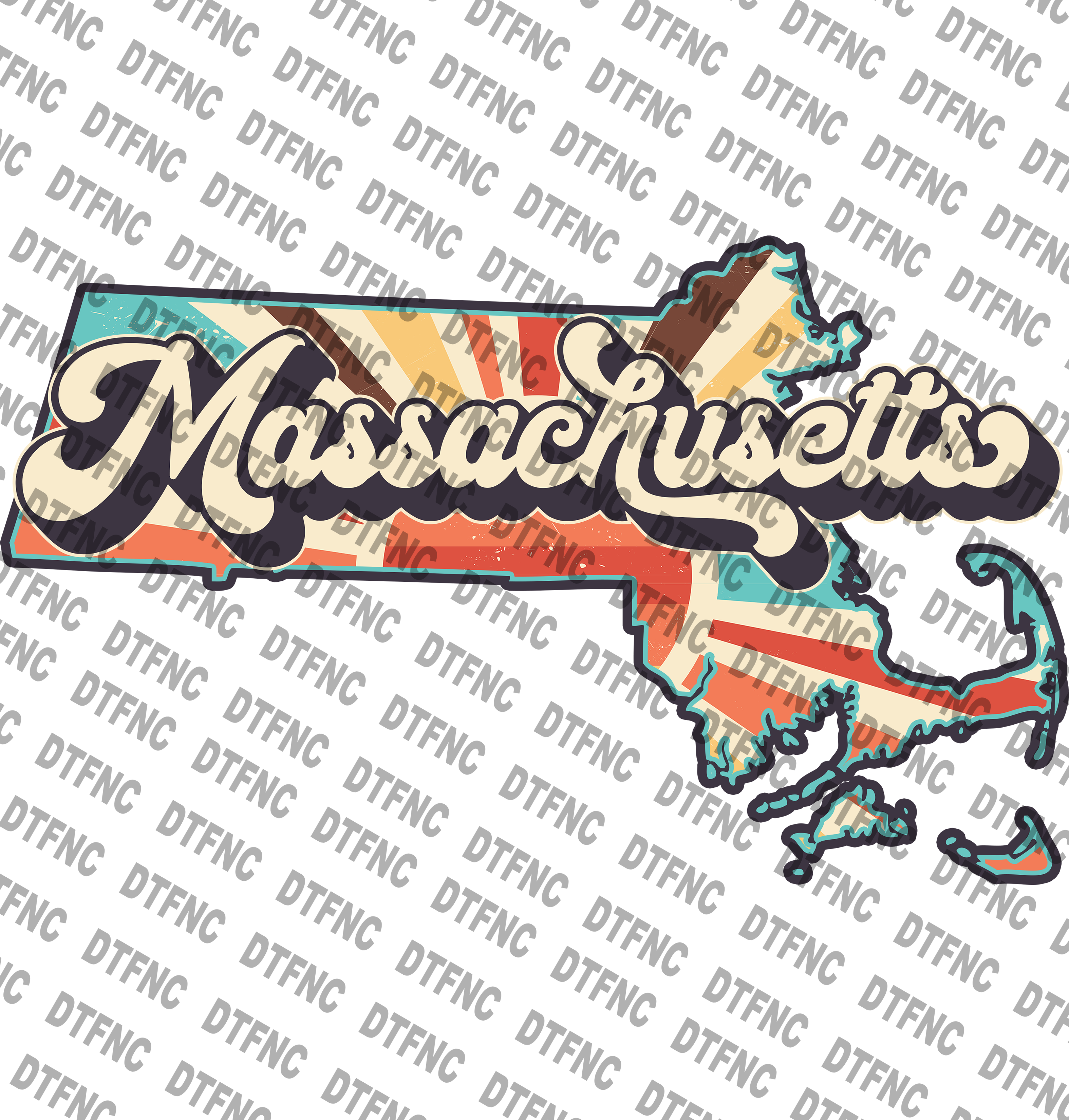Retro Massachusetts