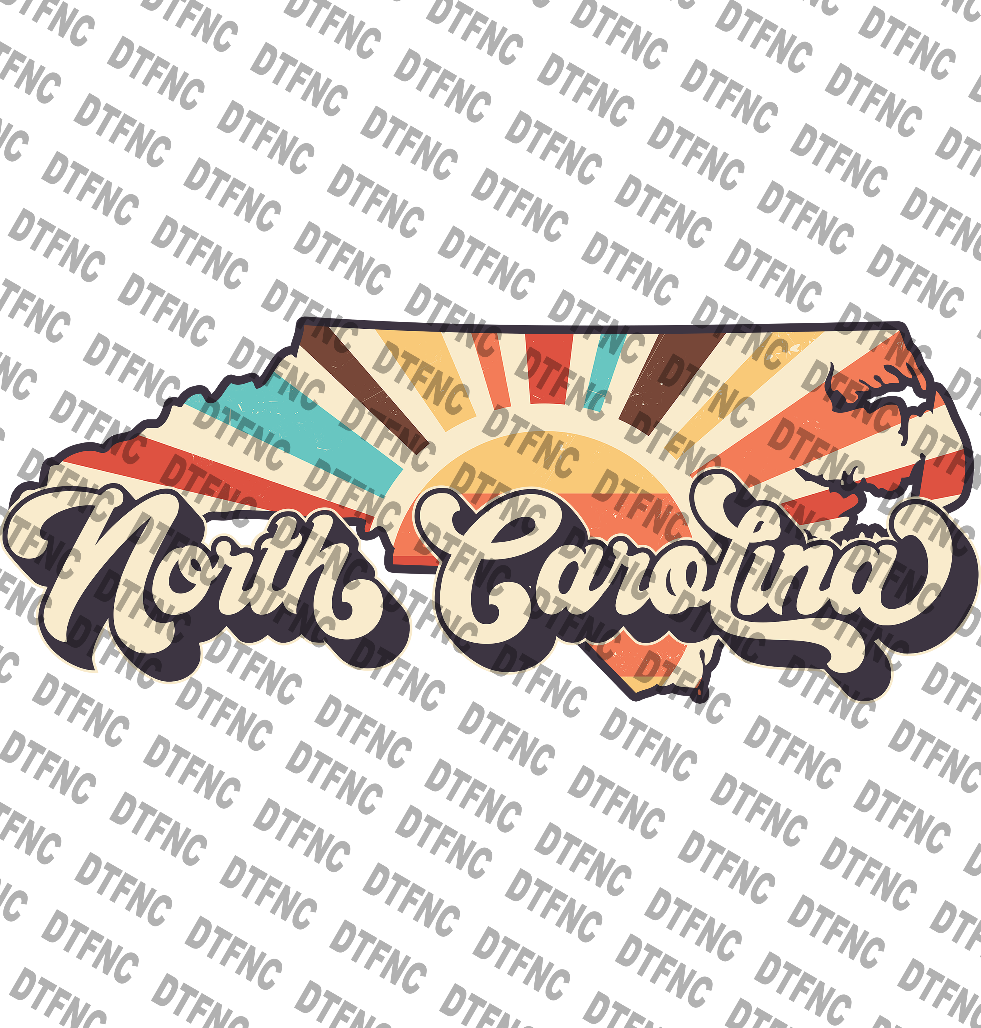 Retro North Carolina