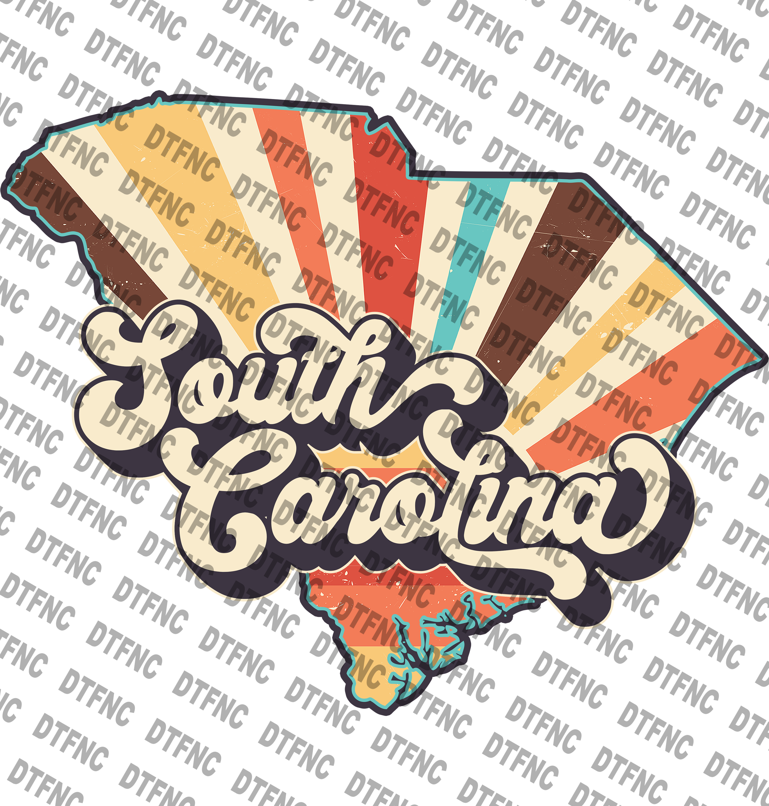Retro South Carolina