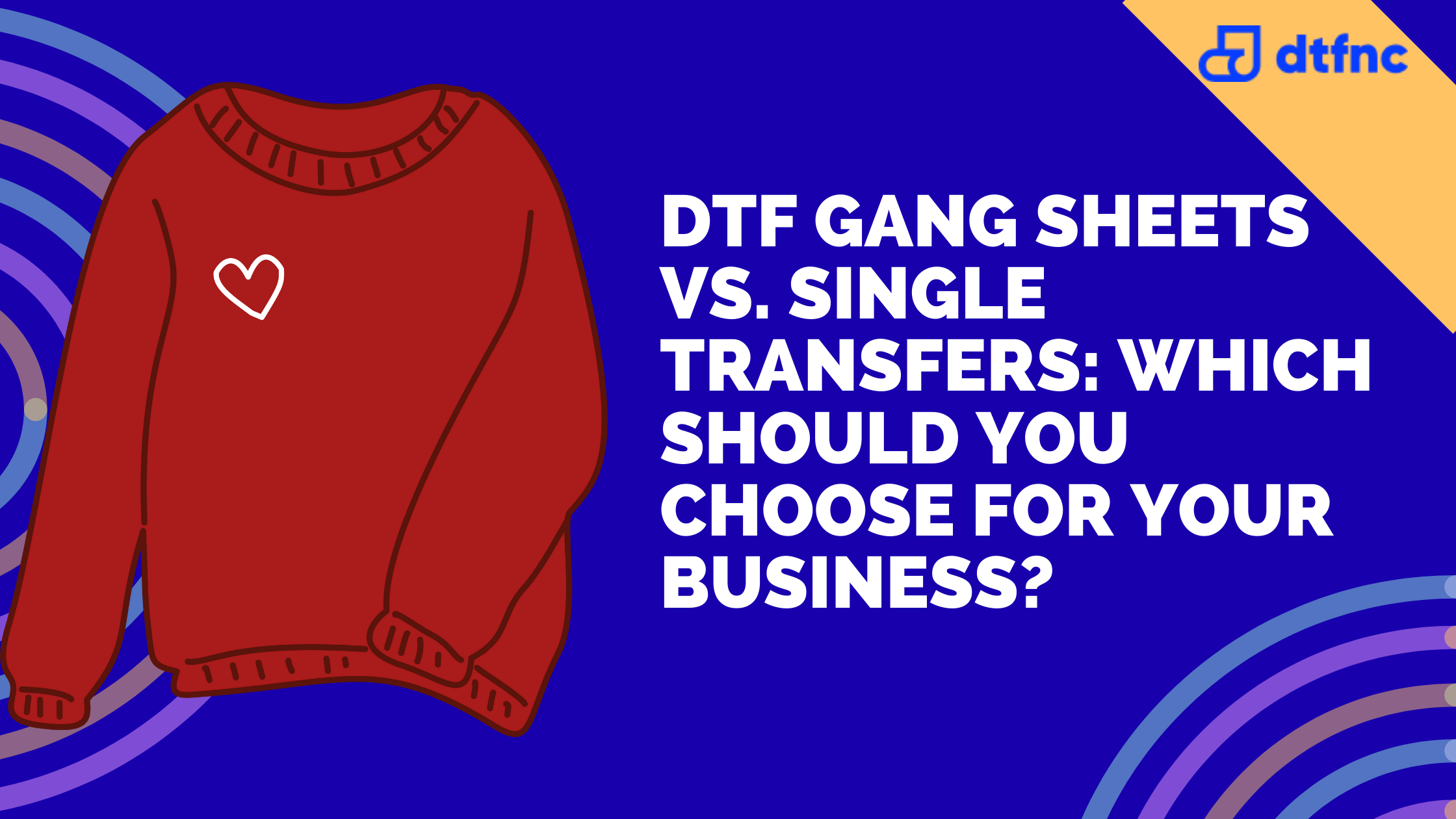 DTF Gang Sheets vs. Single Transfers: Which Should You Choose for Your Business?