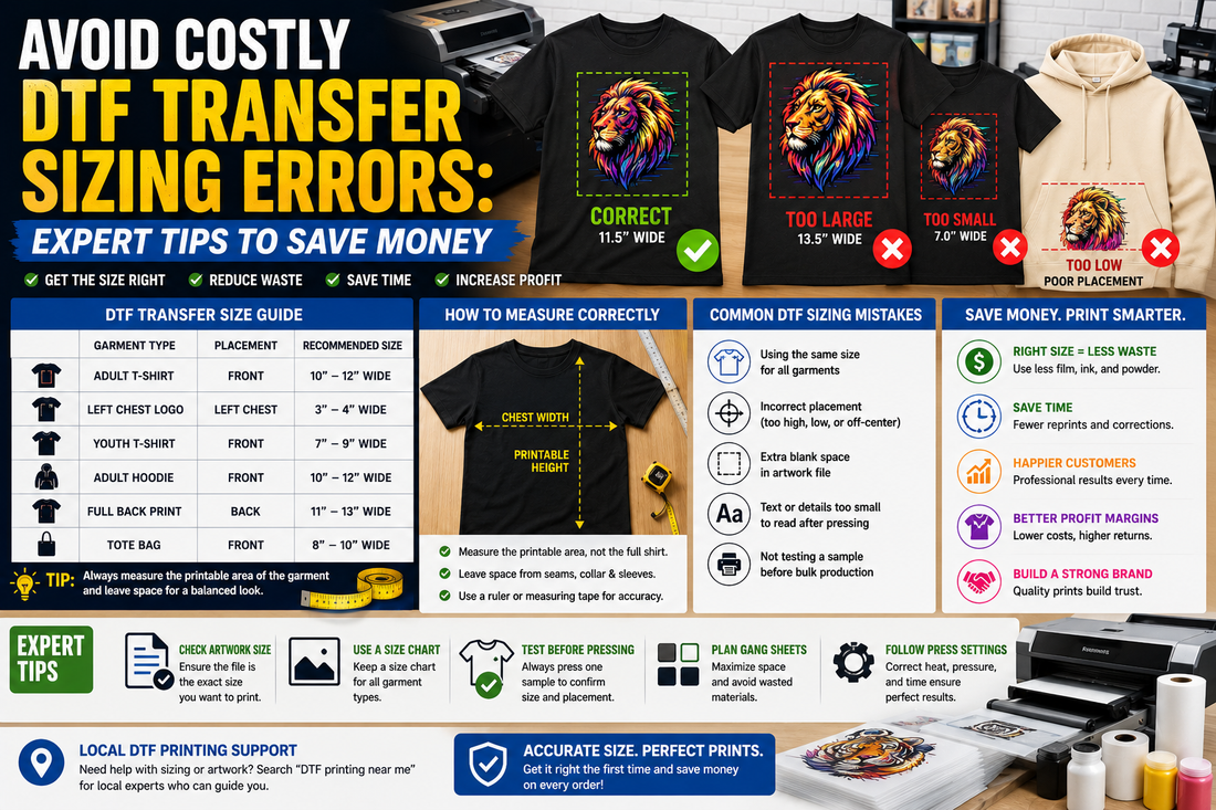 10 Most Common Errors in Printing and How to Avoid Them – DTF North ...