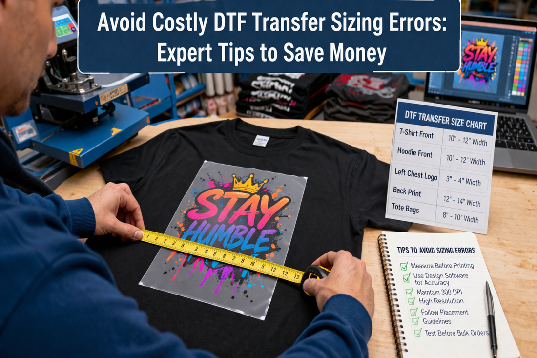 Overfilling And Transfer Errors 12 Most Common DTF Printing Problems and their Solutions – DTF North ...