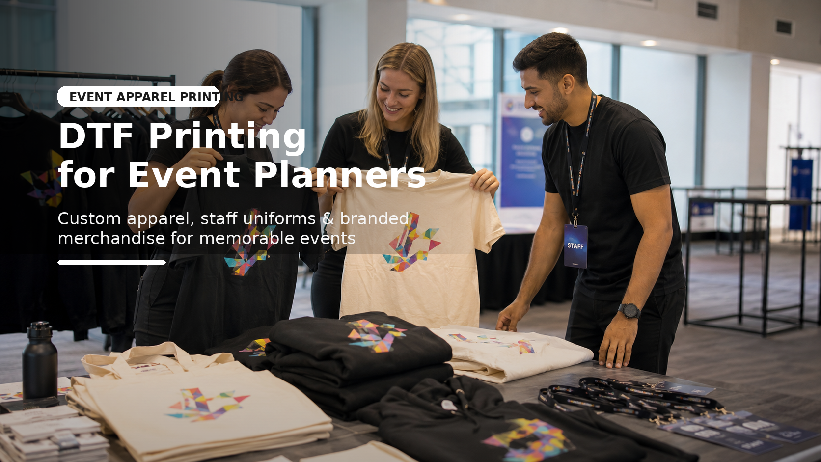 DTF Printing for Event Planners: Custom Apparel for Events and Conferences