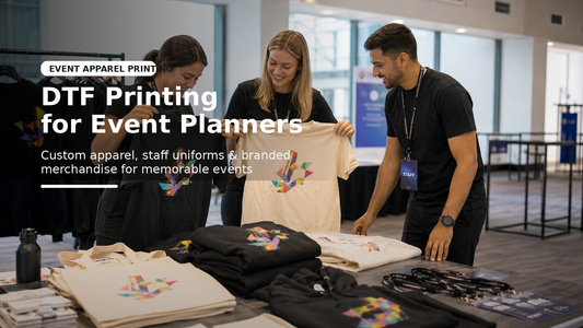 DTF Printing for Event Planners: Custom Apparel for Events and Conferences