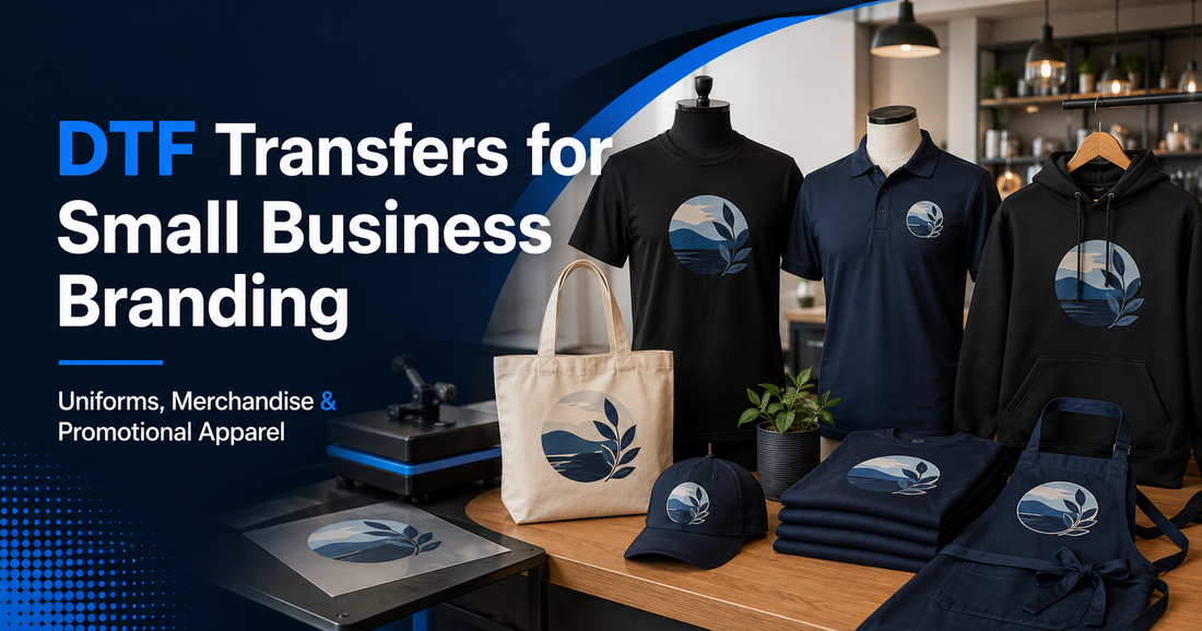 DTF Transfers for Small Business Branding & Custom Apparel