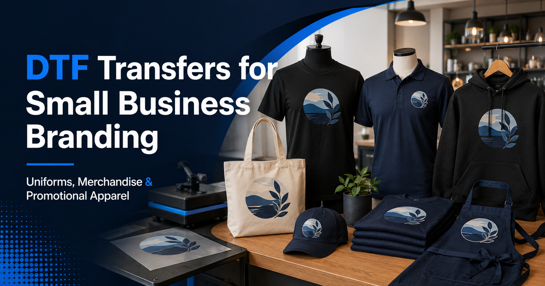DTF Transfers for Small Business Branding & Custom Apparel