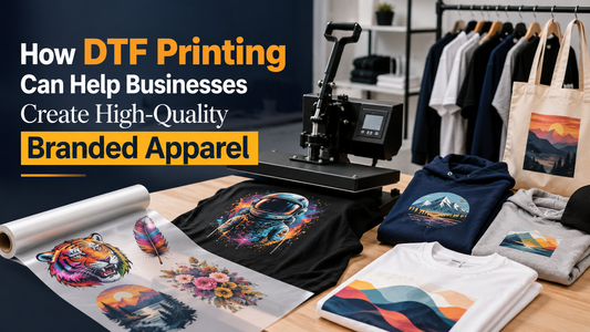 How DTF Printing Can Help Businesses Create High-Quality Branded Apparel 