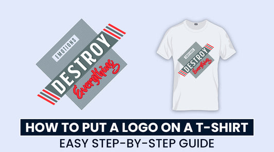 How to Put a Logo on a T-Shirt Easy Step-By-Step Guide