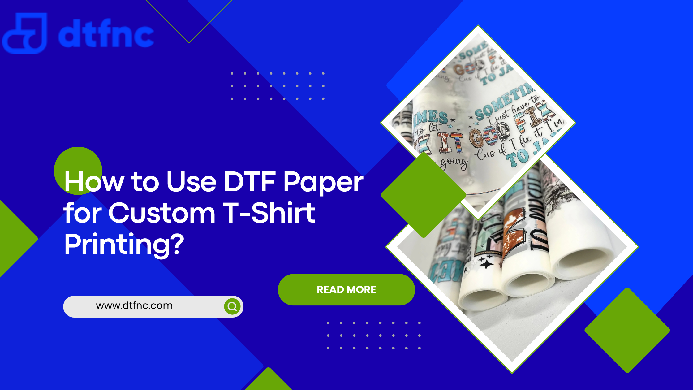 How to Use DTF Paper for Custom T-Shirt Printing?