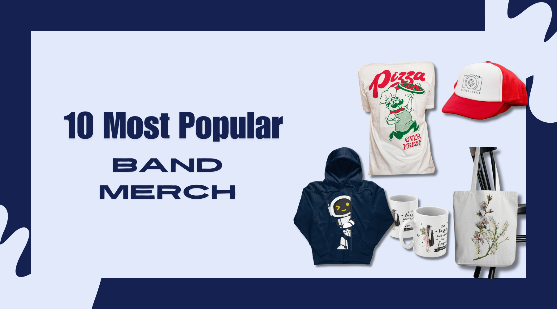 Most popular Types of Band Merch
