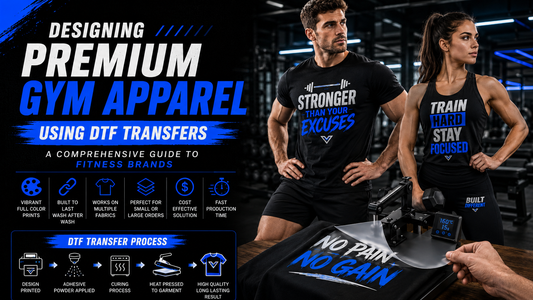 Designing premium Gym Apparel using DTF Transfers A Comprehensive Guide to Fitness Brands