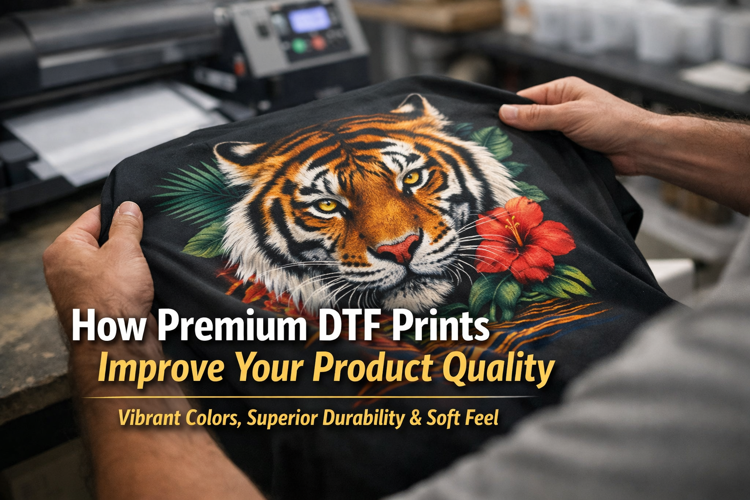 How Premium DTF Prints Improve Your Product Quality