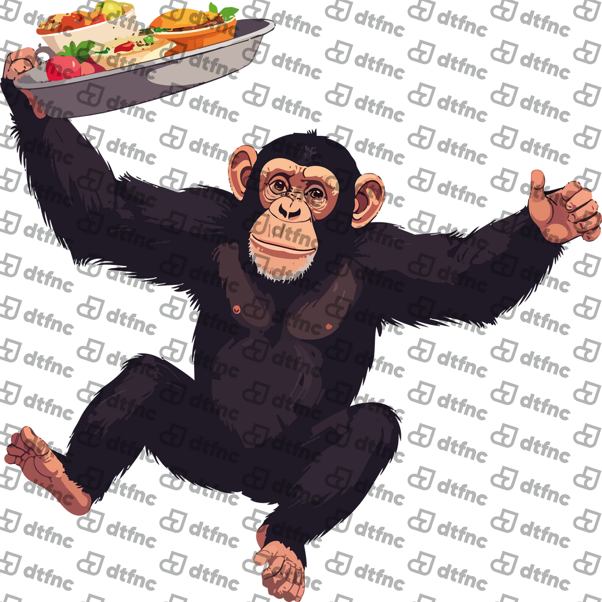 Animals - Waiter Chimpanzee