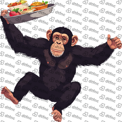 Animals - Waiter Chimpanzee