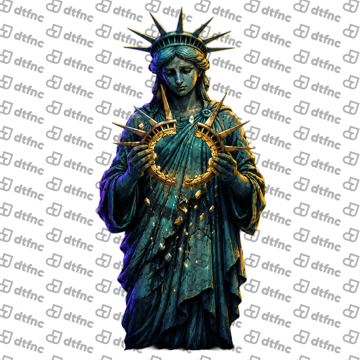Art – Broken Crown of Liberty