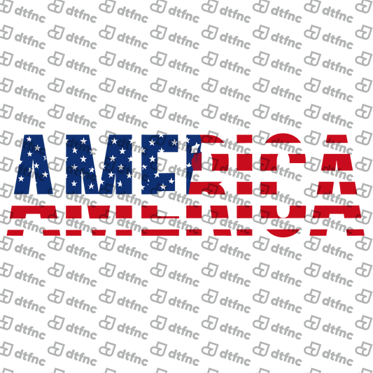 4th of July - Stars and Stripes America Reflection