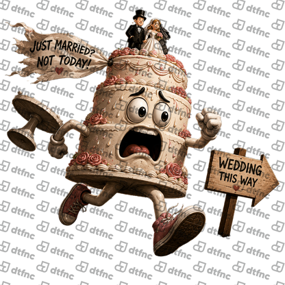 Valentine's Day - Runaway Wedding Cake