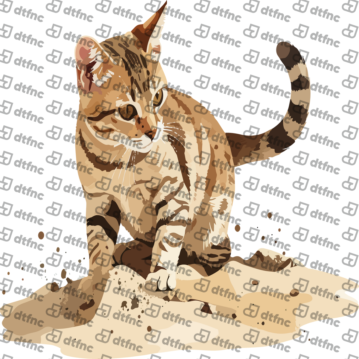 Animals - Playful Sand Paws