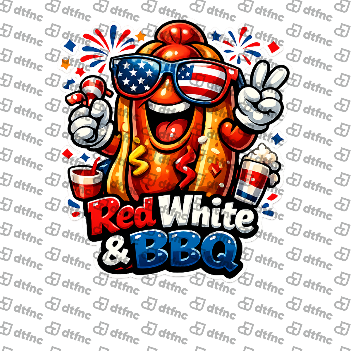 4th of July - Red White & BBQ
