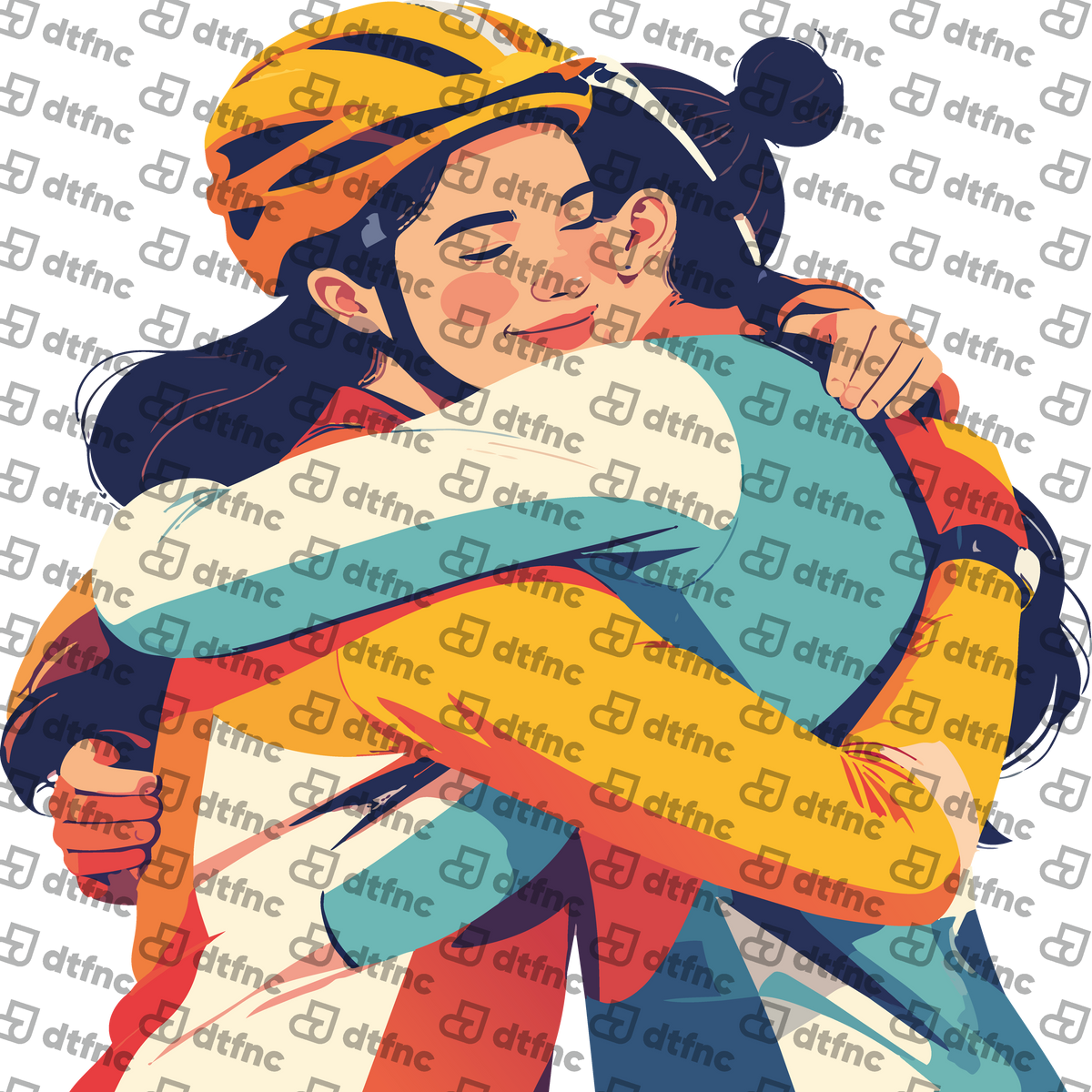 Winter Olympics - Champion's Embrace