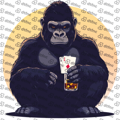 Animals - Whiskey and Aces Gorilla