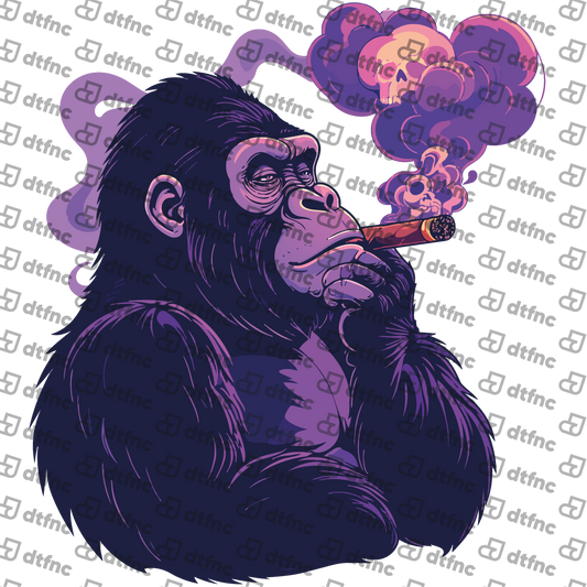 Animals - Skull Smoke Boss Gorilla