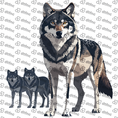 Animals - Majestic Alpha Wolf Pack