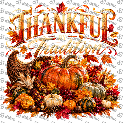 Thanksgiving - Thankful by Tradition