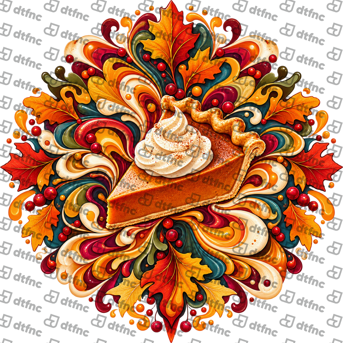 Thanksgiving - Pumpkin Pie Harvest Swirl