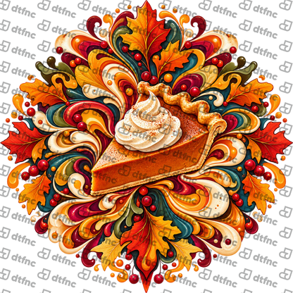 Thanksgiving - Pumpkin Pie Harvest Swirl