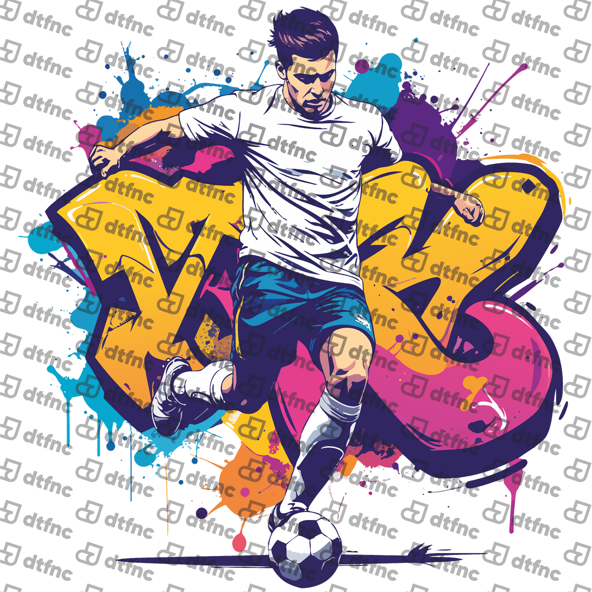 Soccer - Graffiti Striker