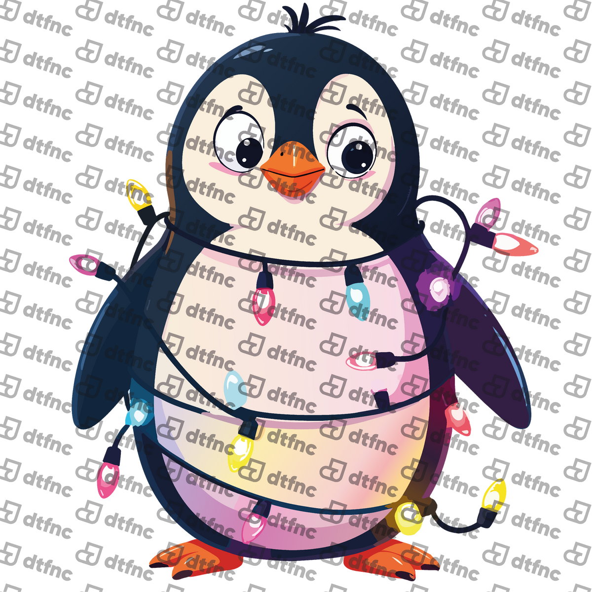 Animals - Tangled Lights Penguin