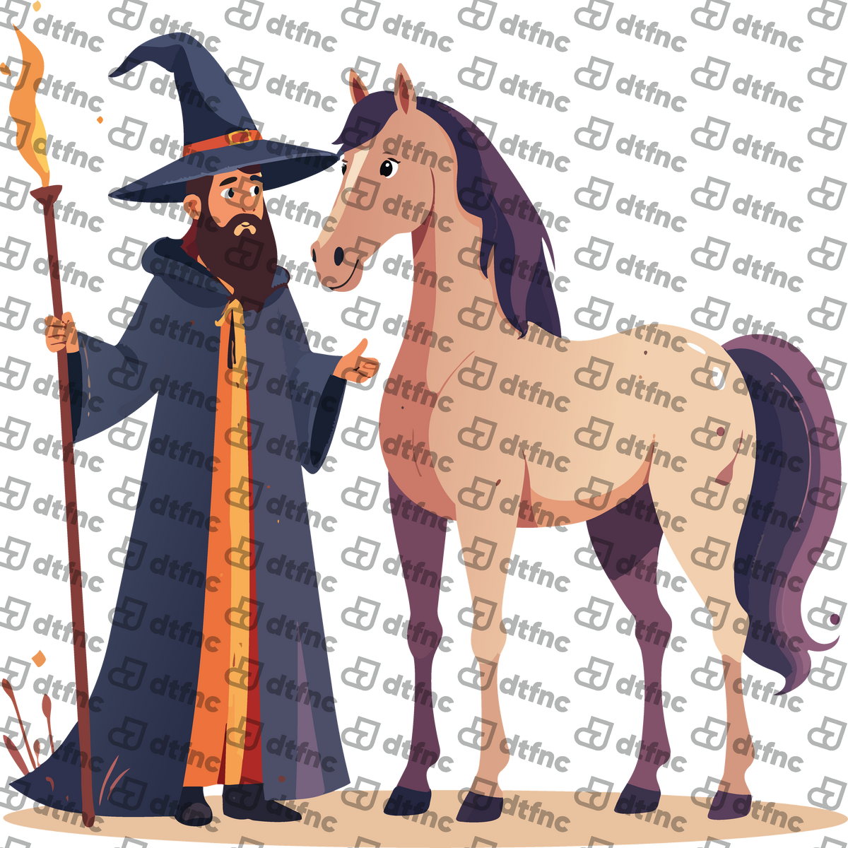 Animals - Wizard's Loyal Horse Companion