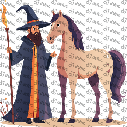 Animals - Wizard's Loyal Horse Companion