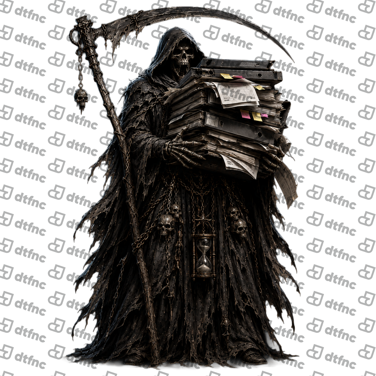 Halloween - Grim Reaper Paperwork
