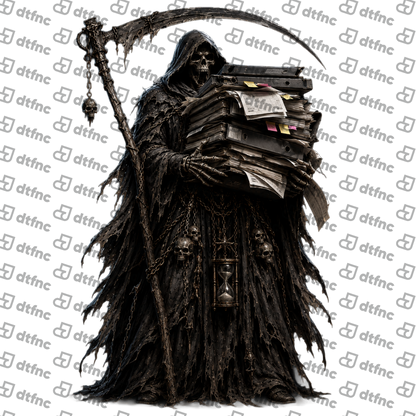 Halloween - Grim Reaper Paperwork