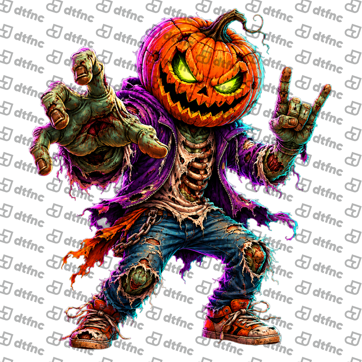 Halloween - Pumpkin Zombie
