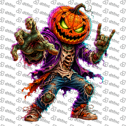 Halloween - Pumpkin Zombie